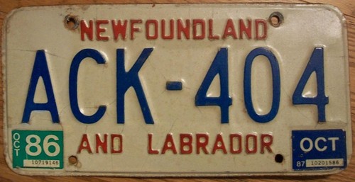 Single newfoundland - newfoundland, &
