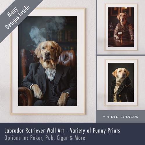 Labrador retriever print - labrador, –
