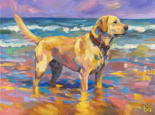 Impressionist labrador - impressionist,