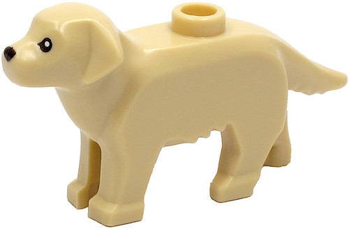 Lego tan dog - lego,