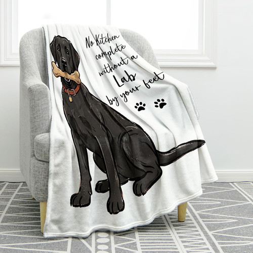 Lab gifts blanket - lab,