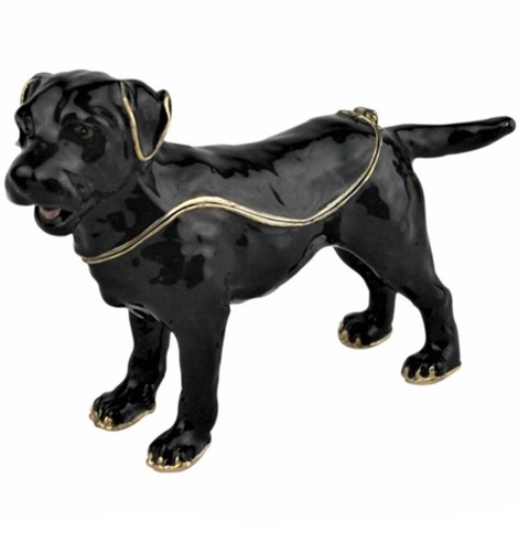 Black labrador dog collectible - labrador,