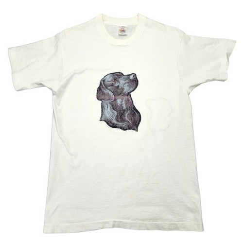 Vintage single stitch labrador - single,