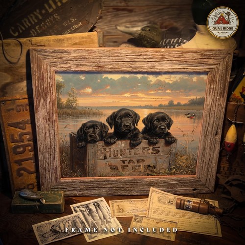 Black labrador puppies - puppies, art