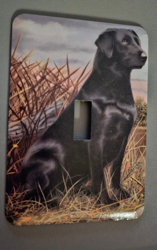Black lab art - black,