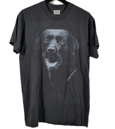 Vintage single stitch black - single,