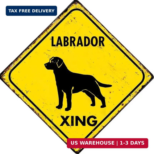 Warning labrador retriever - labrador,