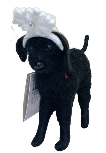 Black labrador lab wool - labrador,
