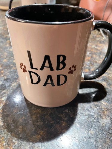 Labrador dad ceramic - mug, dog