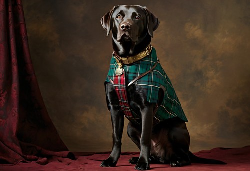 Labrador retriever tartan - labrador,