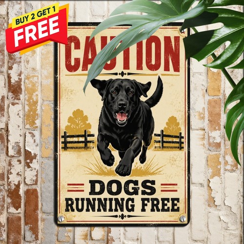 Labrador retriever alert sign - labrador,
