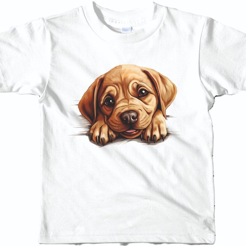 Labrador bulldog dog - , shirt
