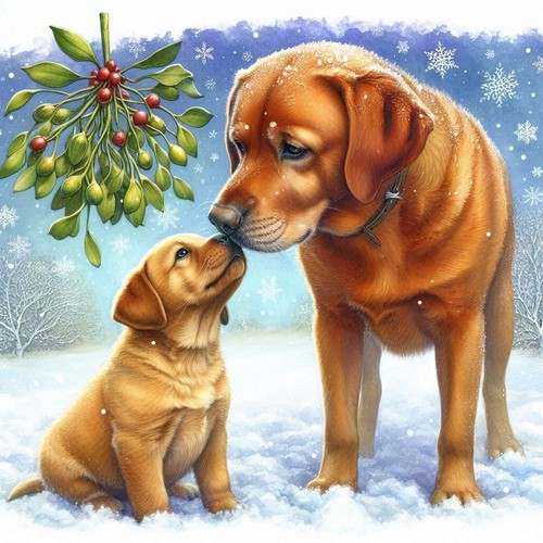 Single luxury fox red - single, labrador
