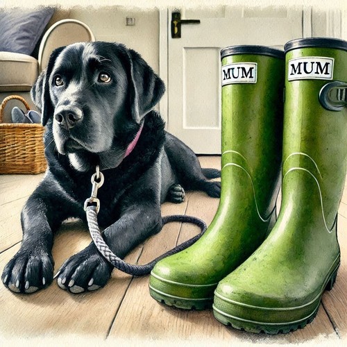 Single luxury black - luxury, labrador