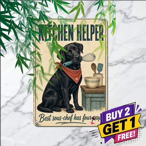 Labrador kitchen wall decor - labrador,